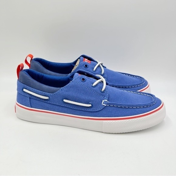 NEW Sperry Mens Size 8.5‎ STS23303 Bahama 3 Eye Blue Canvas Slip On Boat Shoes main image 13
